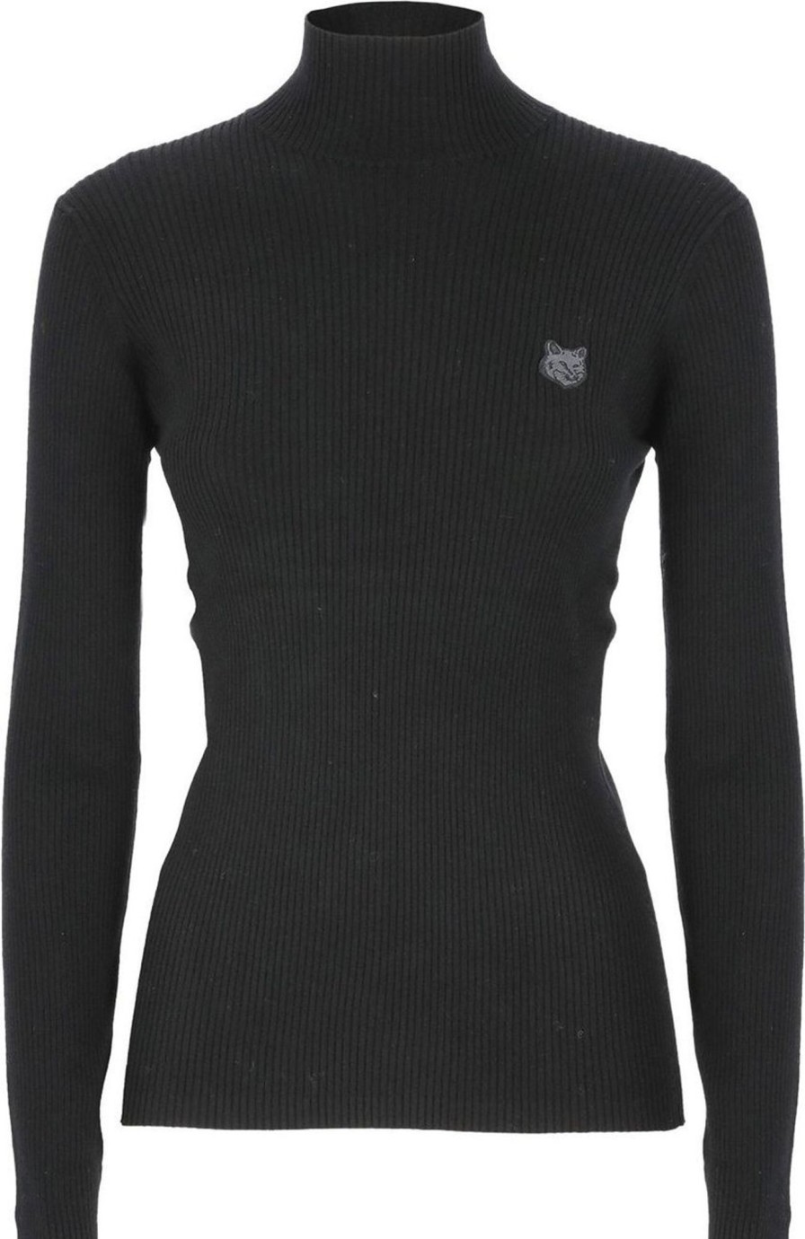 Dames Maison Kitsuné | Maison Kitsune Maison Kitsune' Sweaters Black Zwart