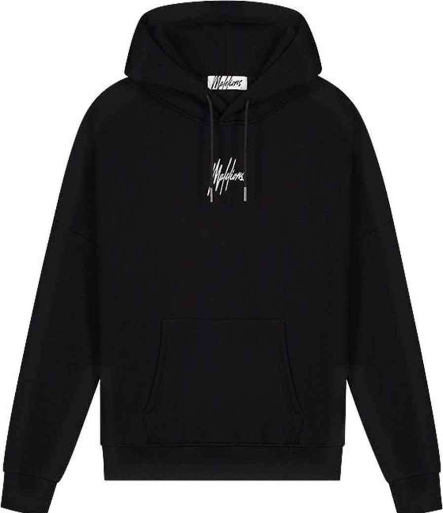 Dames Malelions | Malelions Women Kylie Hoodie - Black Zwart