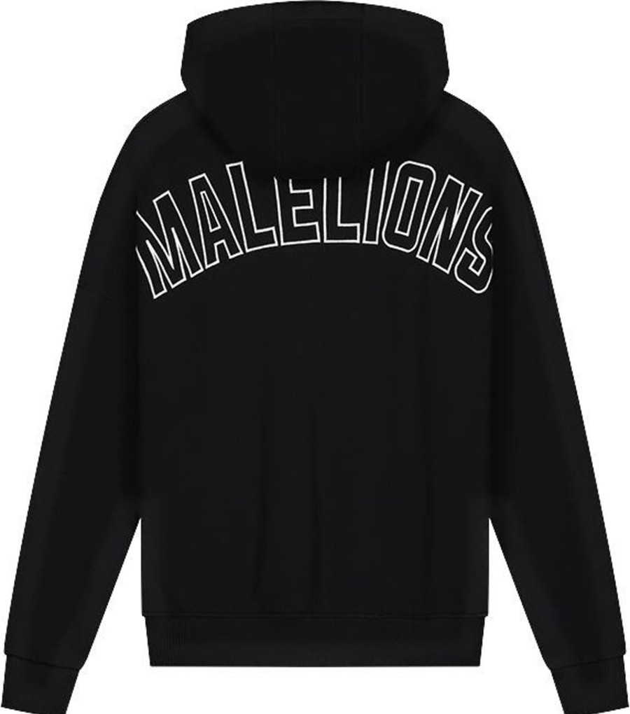 Dames Malelions | Malelions Women Kylie Hoodie - Black Zwart