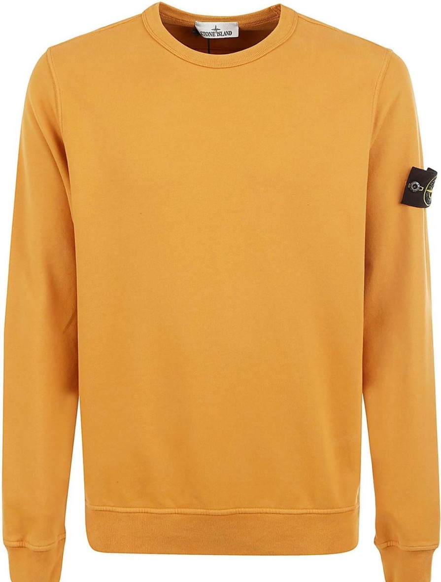 Heren Stone Island | Stone Island Sweaters Yellow Geel