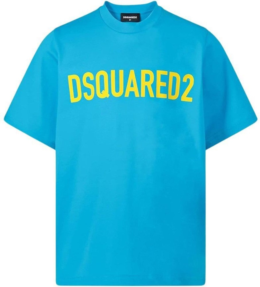 Kids Dsquared2 T-Shirts | Dsquared2 Slouch Fit T-Shirt Blauw