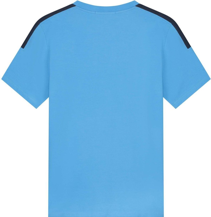 Heren Malelions | Malelions Sport Fielder T-Shirt - Blue/Navy Blauw