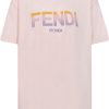 Kids Fendi Tops | Fendi Fendi Kids T-Shirts And Polos Pink Roze