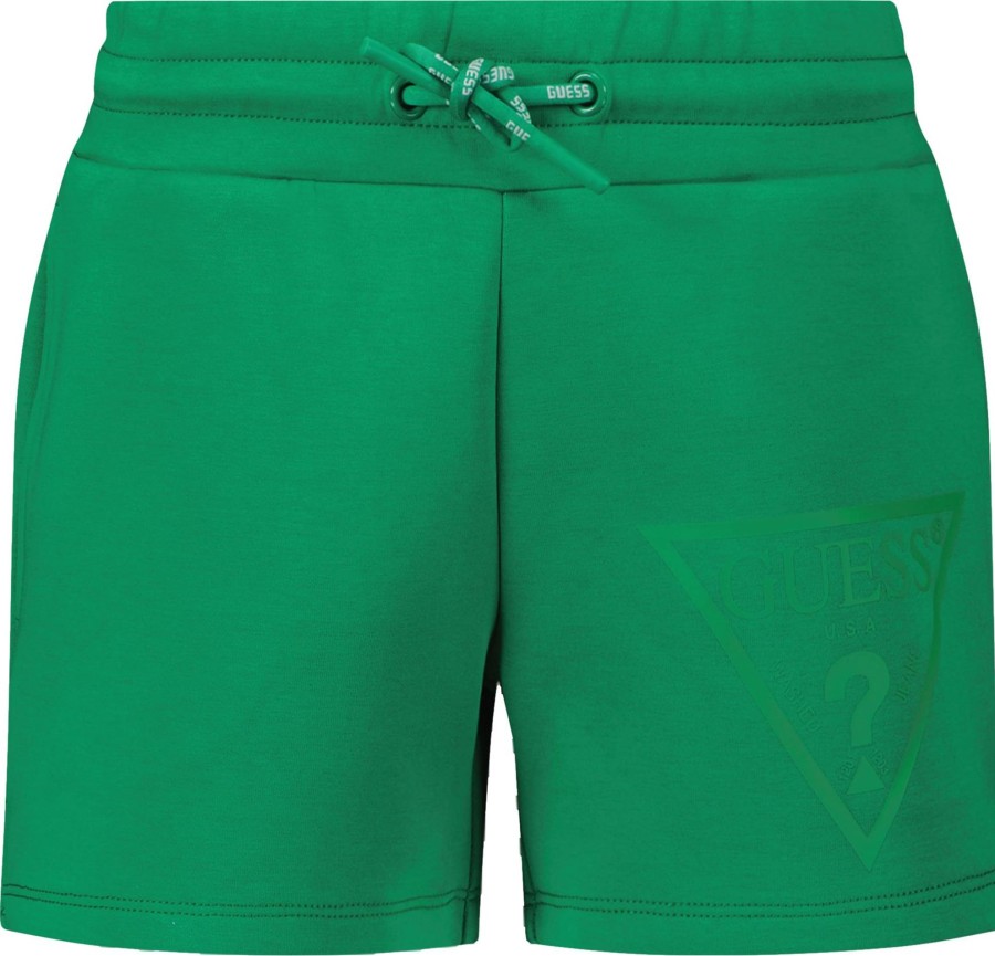 Kids Guess Shorts | Guess Guess Kinder Meisjes Shorts Groen Groen