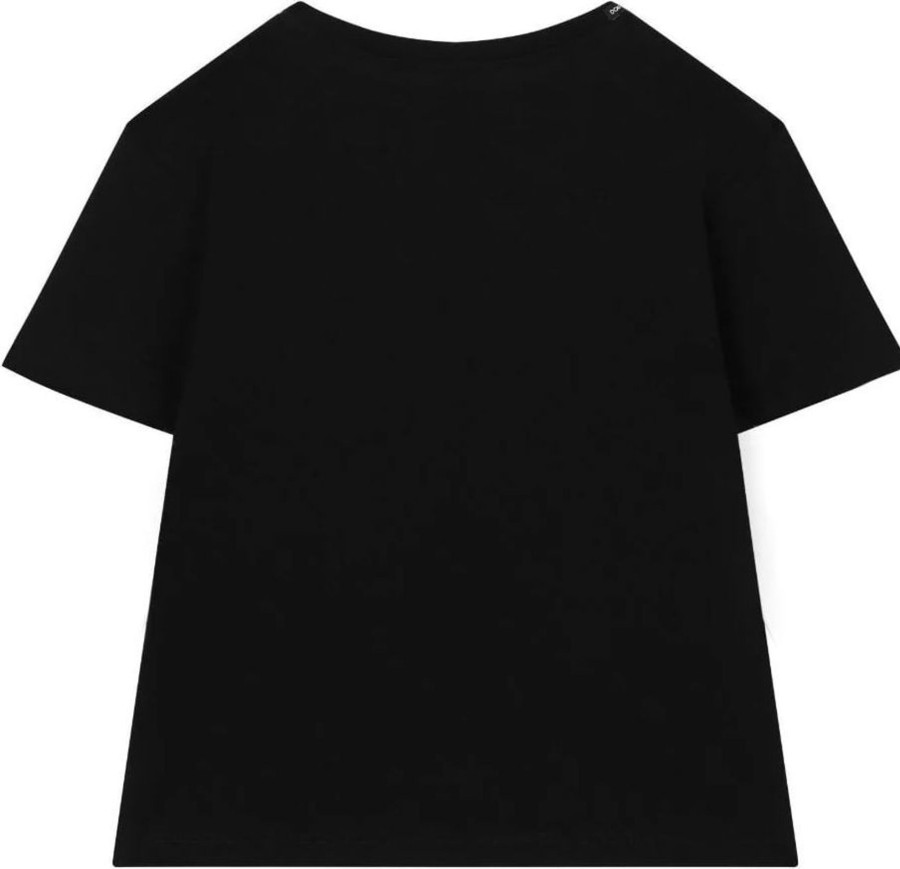 Kids Dolce & Gabbana Tops | Dolce & Gabbana T-Shirt Black Zwart