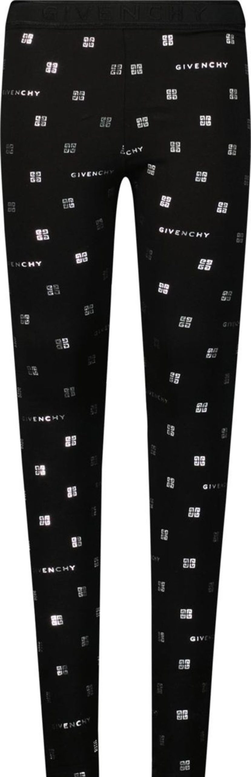 Kids Givenchy Broeken | Givenchy Givenchy Kinder Meisjes Legging Zwart Zwart