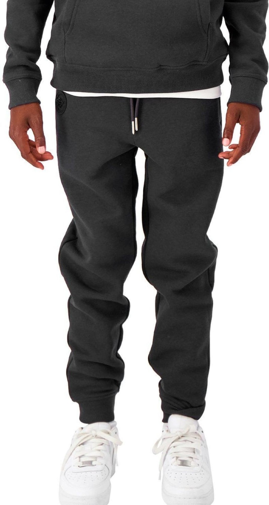 Kids Black Bananas Broeken | Black Bananas Jr Essential Sweatpants Grijs