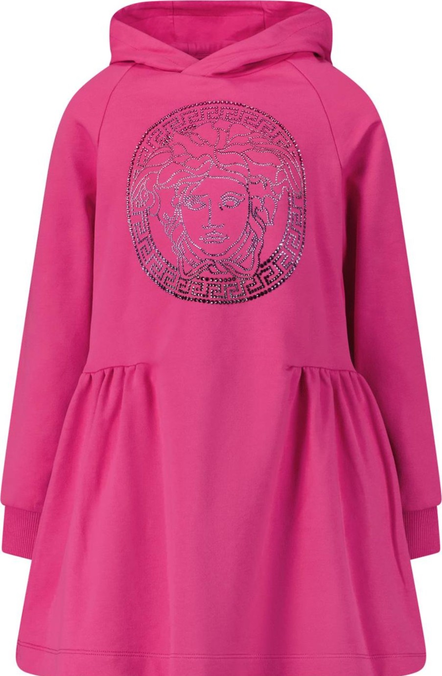 Kids Versace Jurken | Versace Versace Kinder Meisjes Jurk Fuchsia Roze