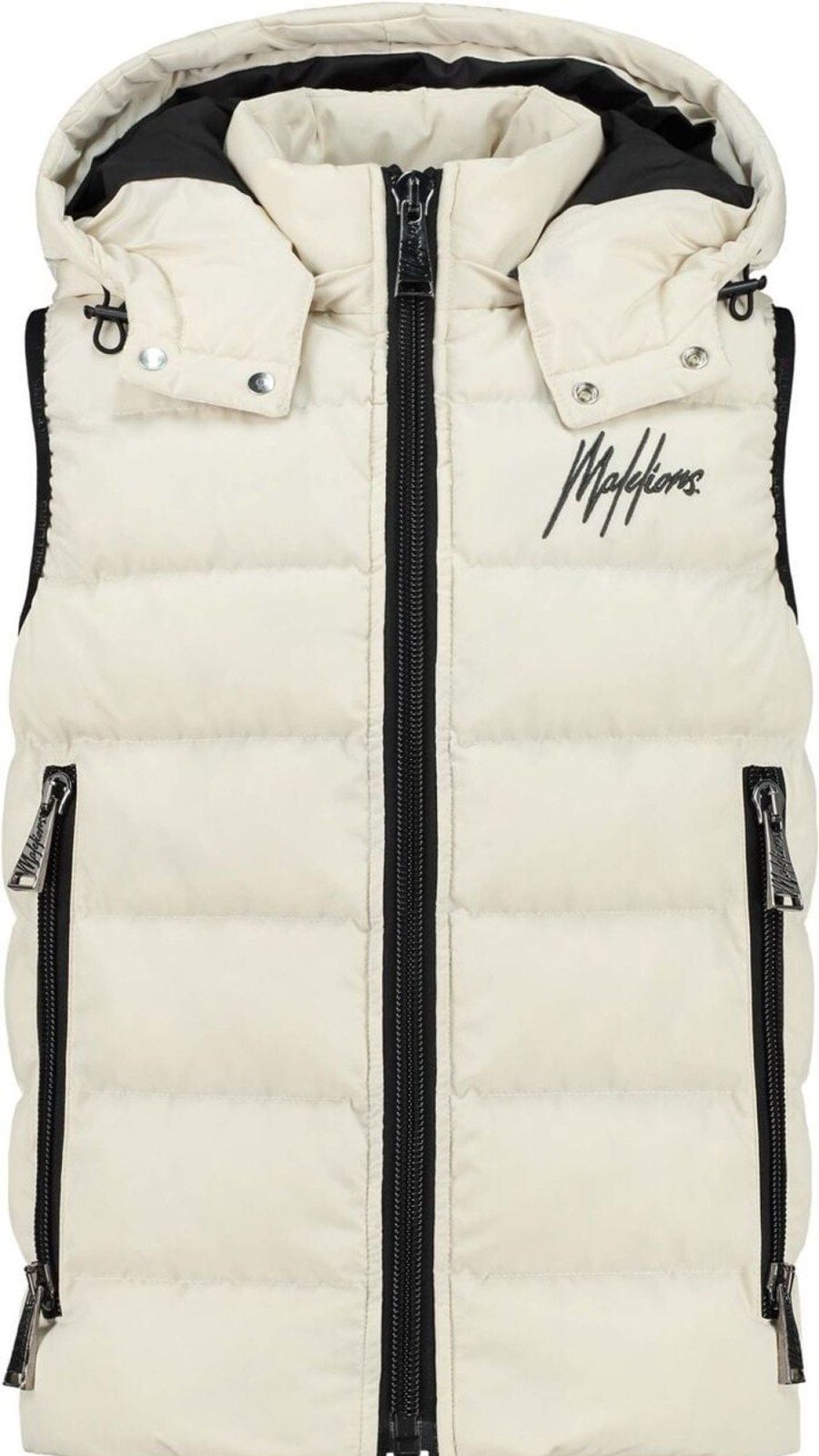 Kids Malelions Jassen | Malelions Travis Bodywarmer - Beige Beige