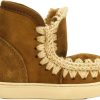 Kids MOU Laarzen | Mou Eskimo Sneaker Kid Cognac Beige