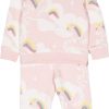 Kids Stella McCartney Jumpsuits | Stella Mccartney Fleece Tracksuit Purple Paars