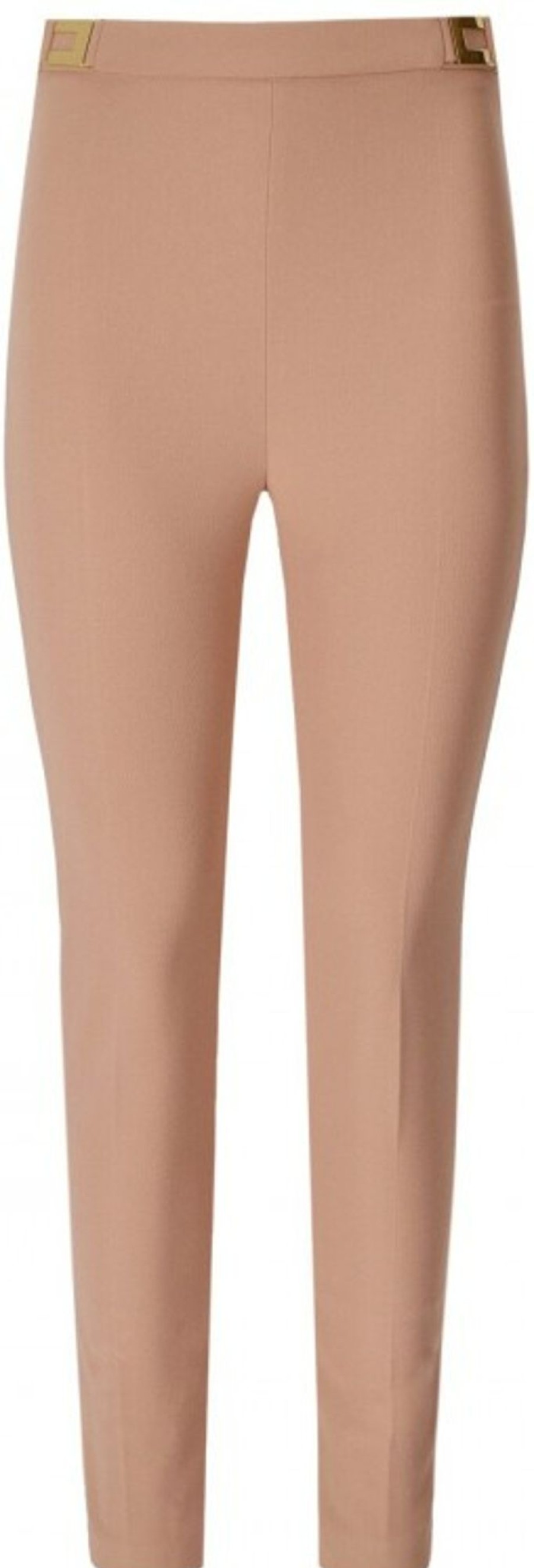 Dames Elisabetta Franchi | Elisabetta Franchi Trousers Natural Neutral Neutraal