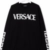 Kids Versace Tops | Versace Sweatshirt Black Zwart