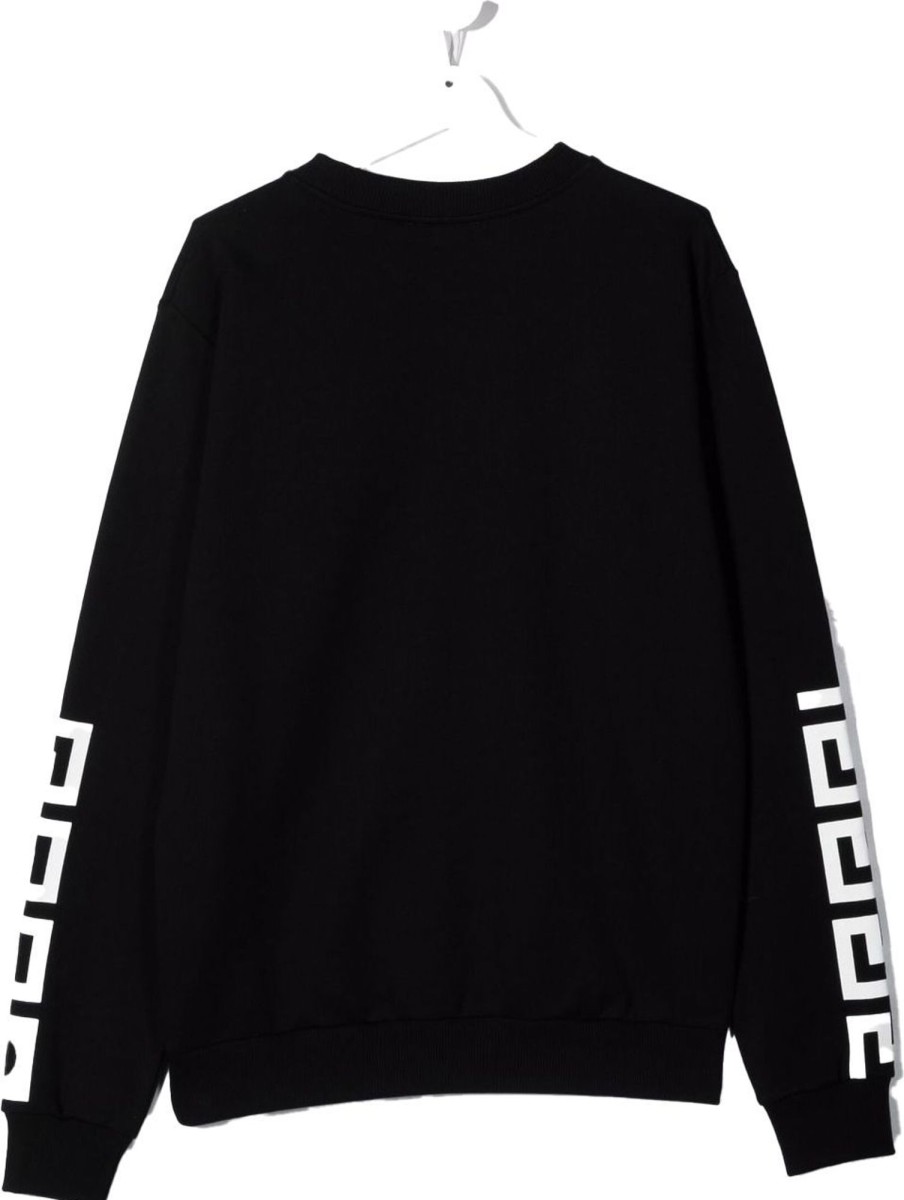 Kids Versace Tops | Versace Sweatshirt Black Zwart