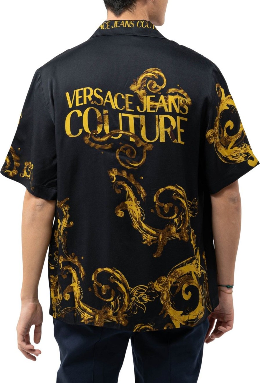 Heren Versace Jeans Couture | Versace Jeans Couture Blouse Zwart