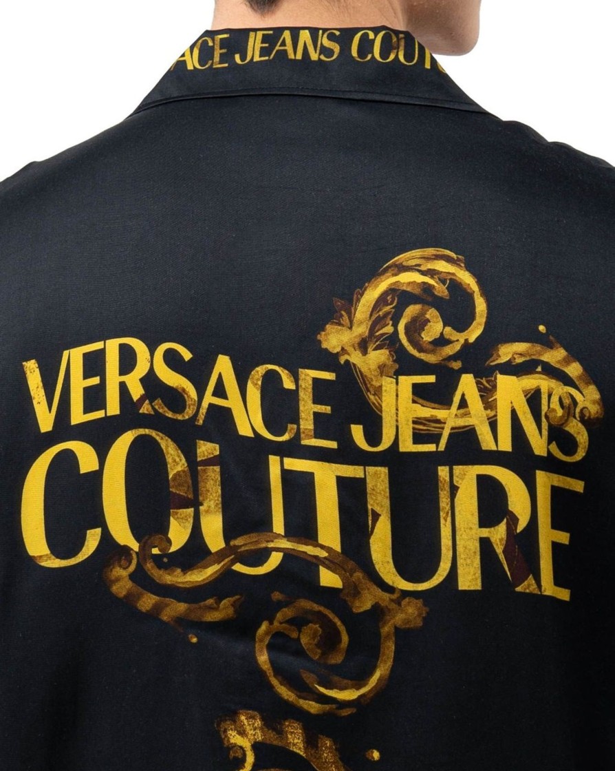 Heren Versace Jeans Couture | Versace Jeans Couture Blouse Zwart