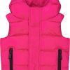 Kids Dsquared2 Jassen | Dsquared2 Dsquared2 Baby Meisjes Bodywarmer Fuchsia Roze