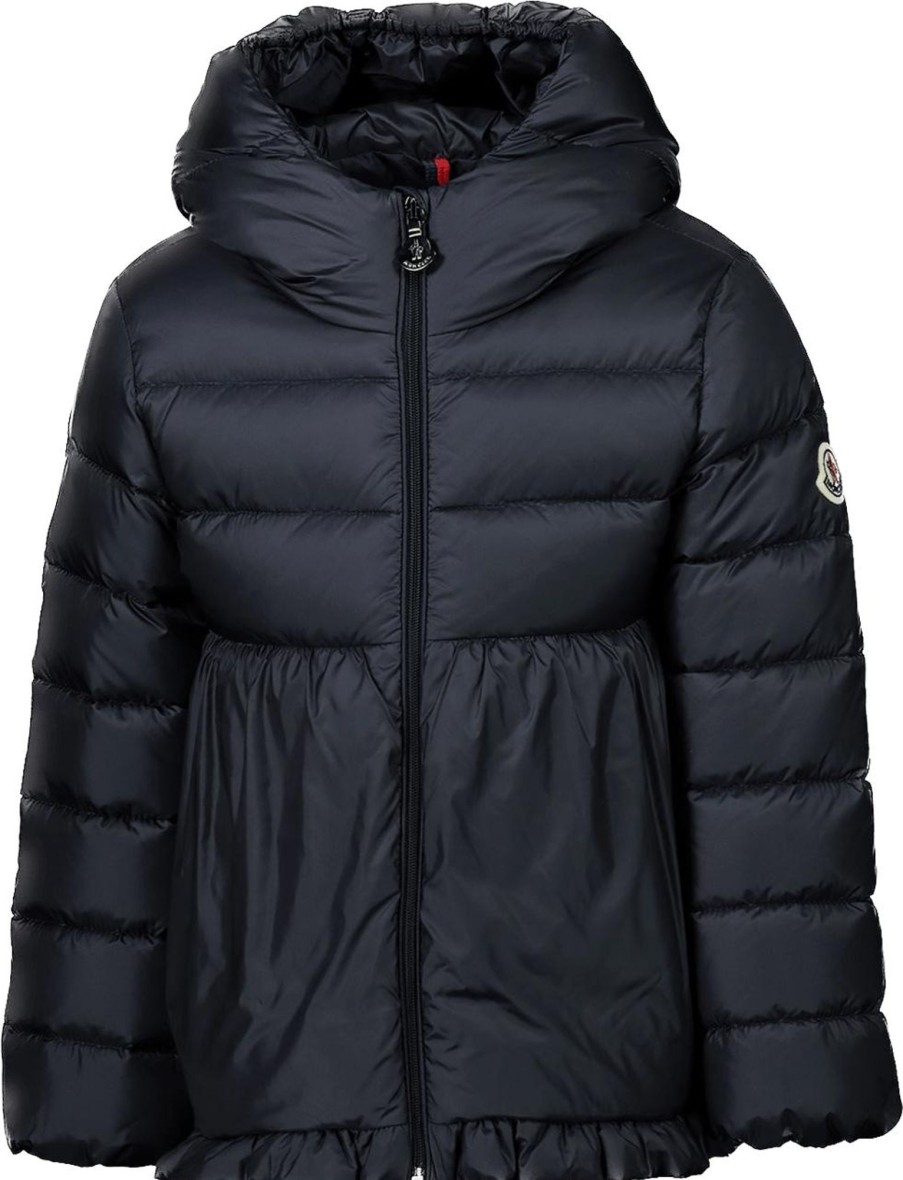 Kids Moncler Jassen | Moncler Moncler Baby Meisjes Jas Navy Blauw