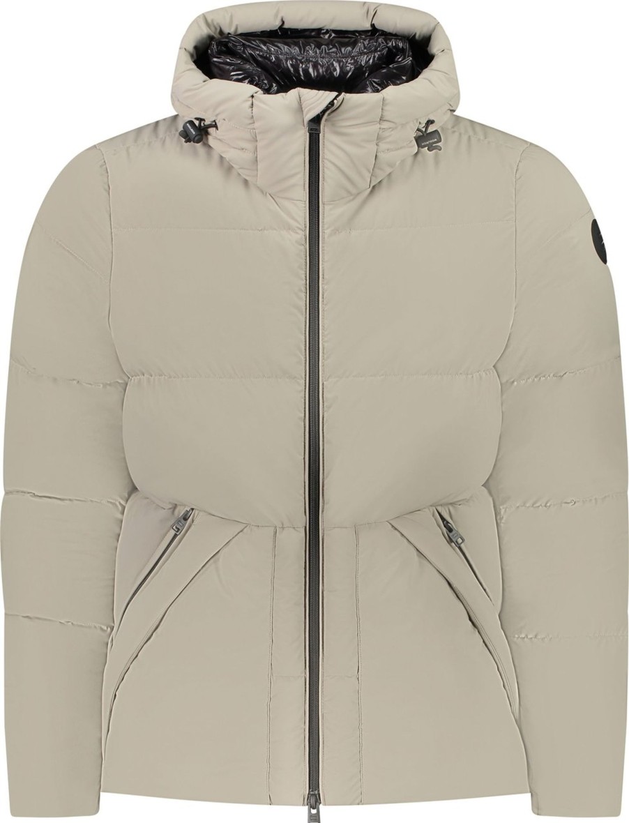 Heren Woolrich | Woolrich Jas Beige Beige