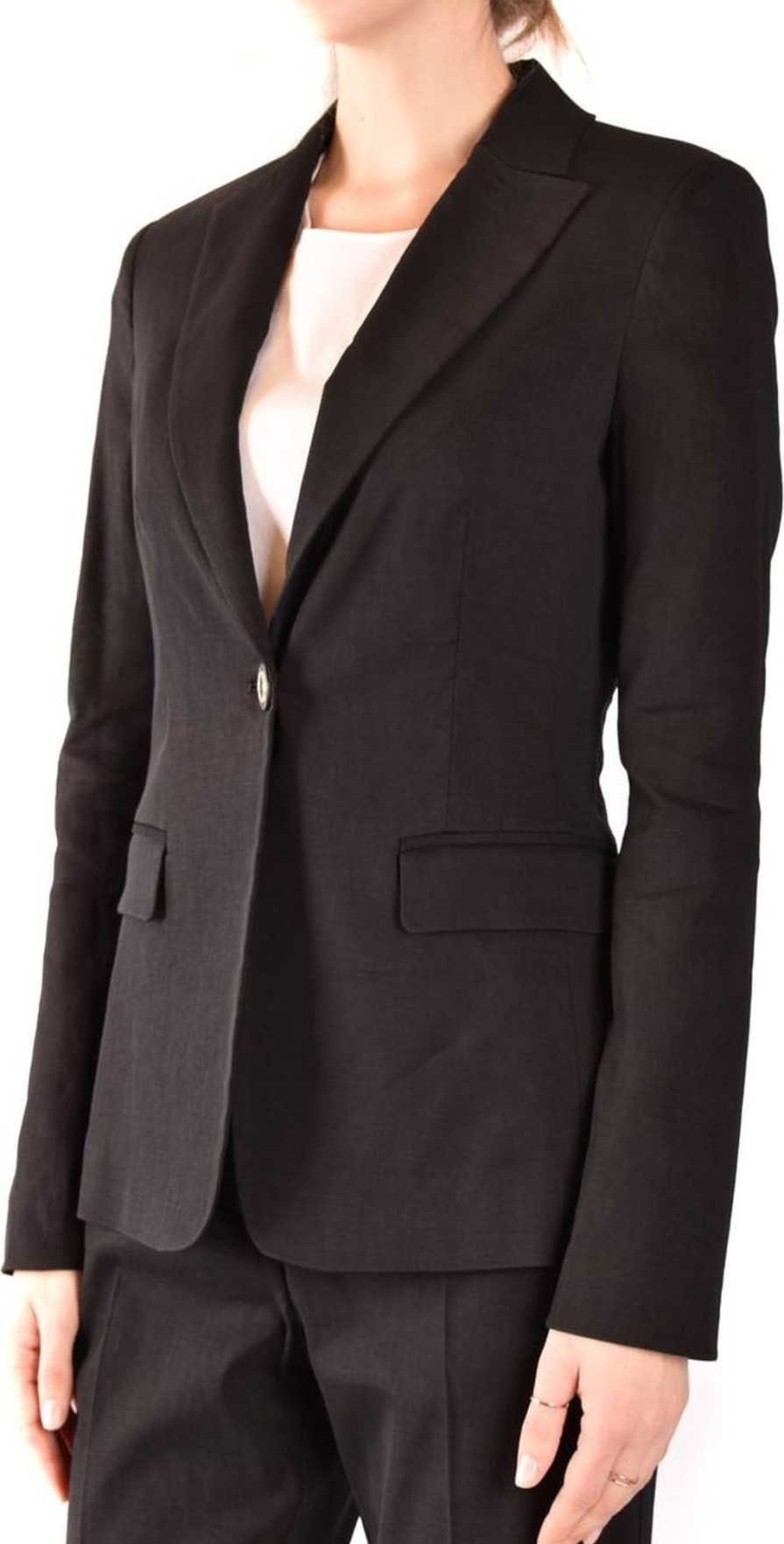 Dames Pinko | Pinko Blazers Black Zwart