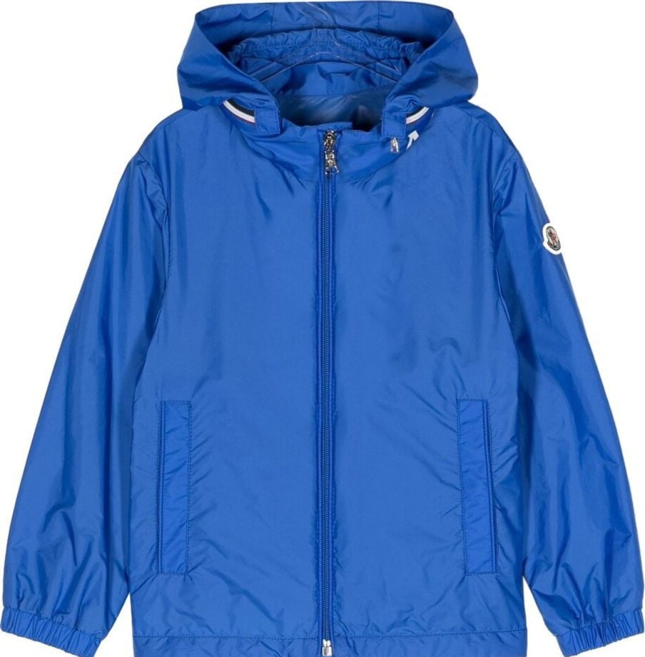 Kids Moncler Colberts | Moncler Moncler Kids Coats Blue Zwart