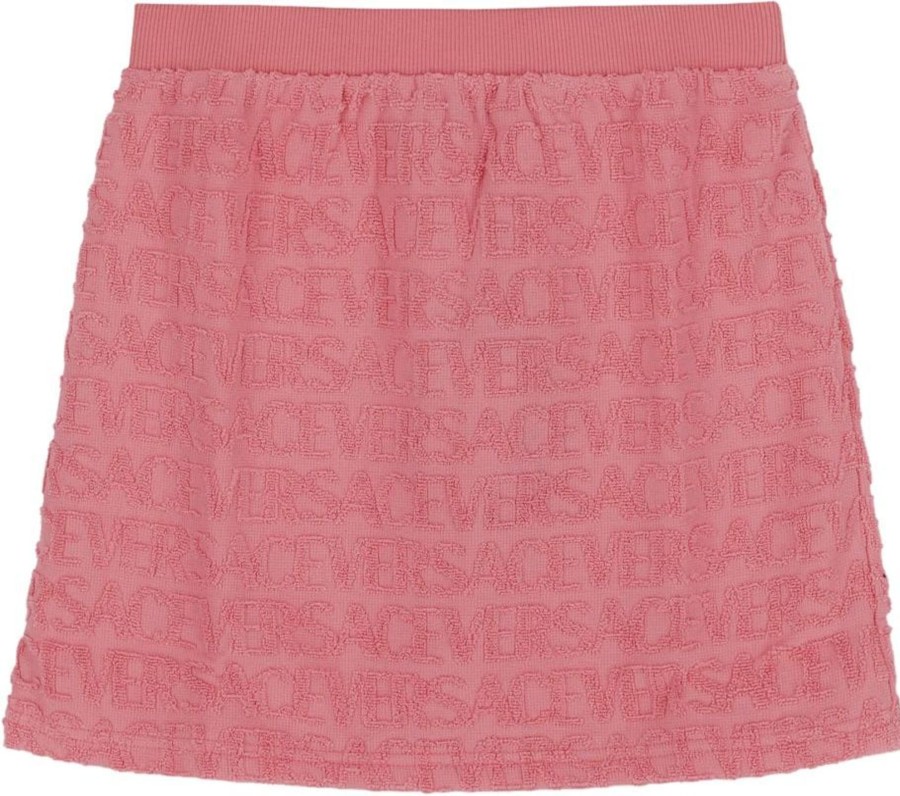 Kids Versace Rokken | Versace Logo Skirt Roze