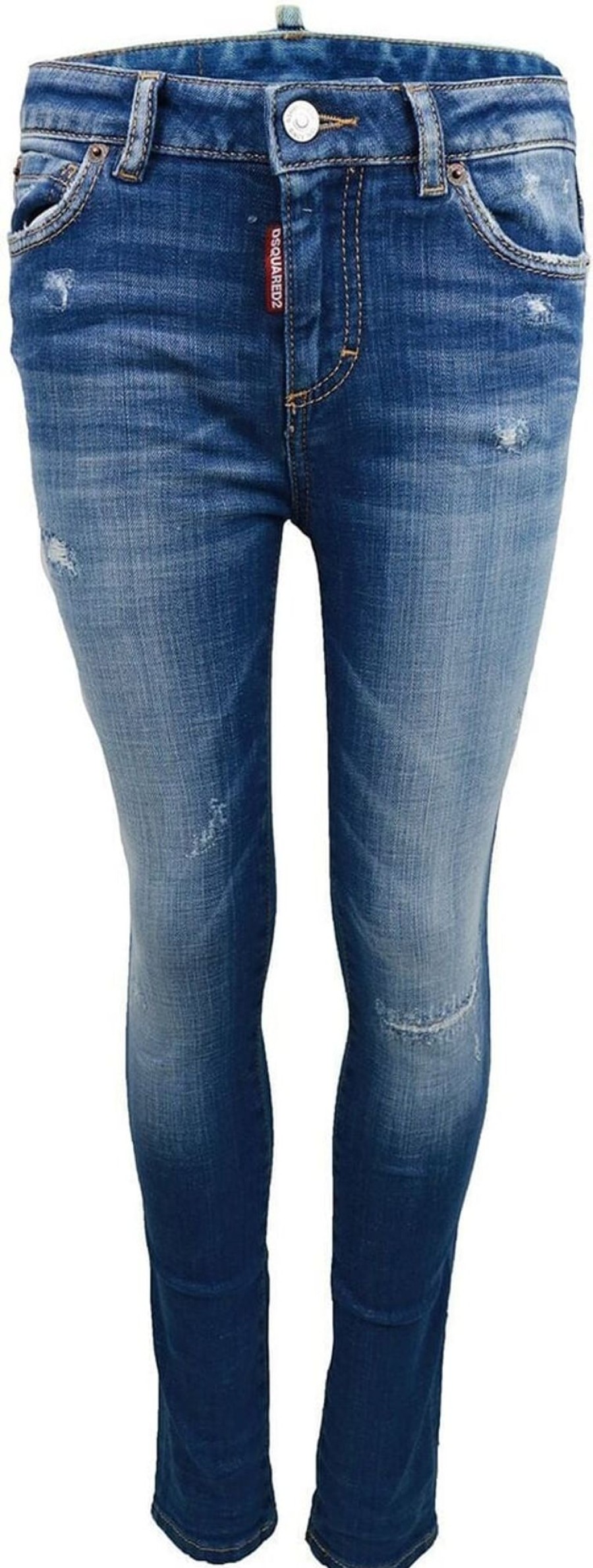 Kids Dsquared2 Broeken | Dsquared2 Twiggy Jeans Blue Blauw