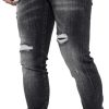 Heren XPLCT Studios | Xplct Studios Gem Jeans Dark Grey Grijs