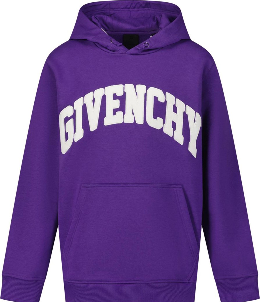 Kids Givenchy Truien | Givenchy Givenchy Kinder Meisjes Trui Paars Paars