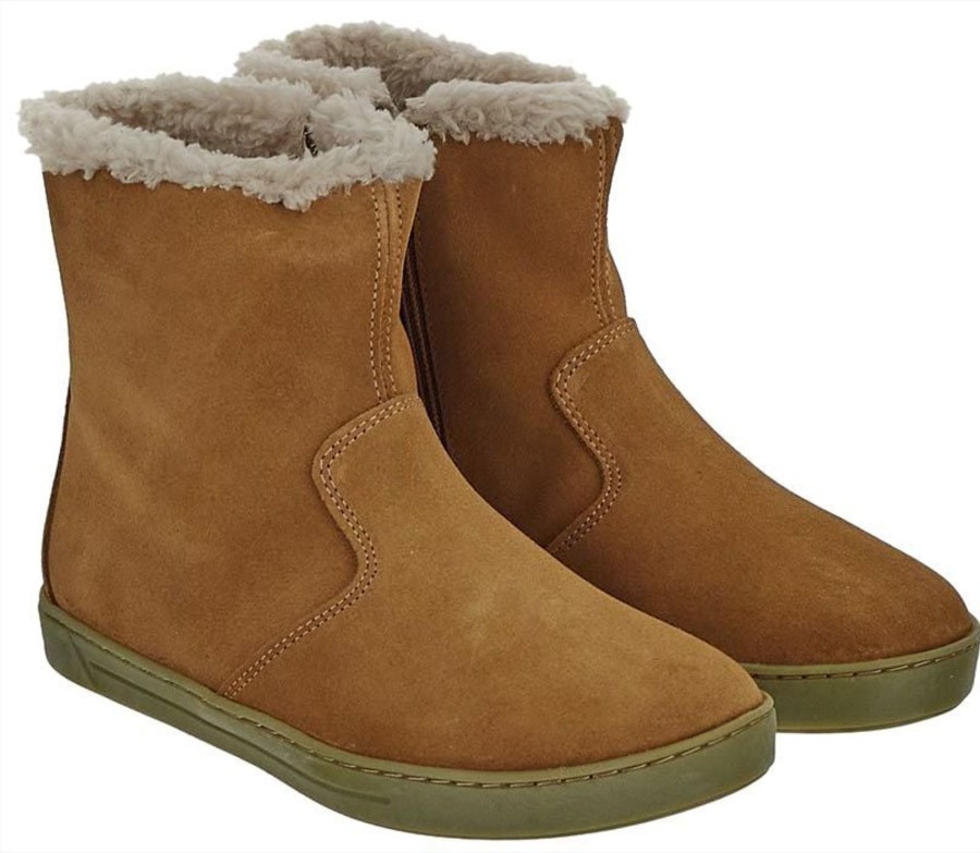 Kids Birkenstock Schoenen | Birkenstock Lille Ankle Boots Bruin