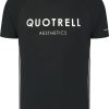 Heren Quotrell | Quotrell Olympia T-Shirt | Black/White Zwart