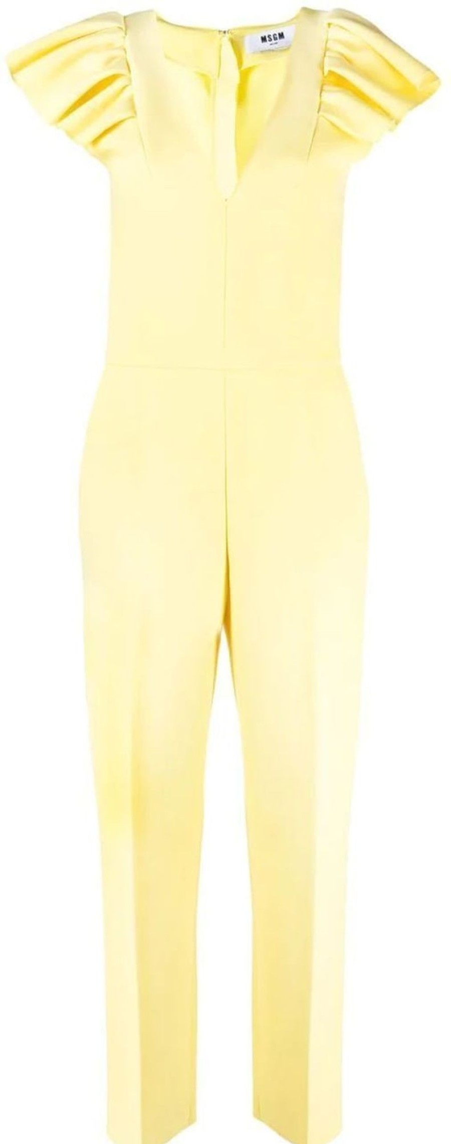 Dames MSGM | Msgm Tuta Yellow Geel