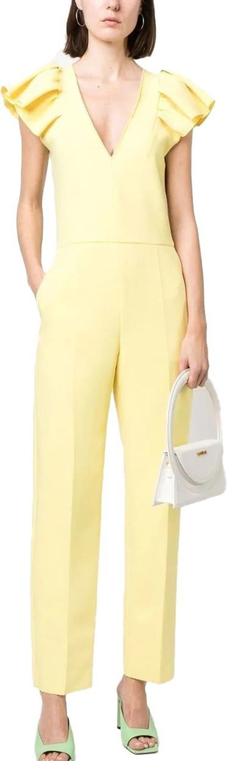 Dames MSGM | Msgm Tuta Yellow Geel