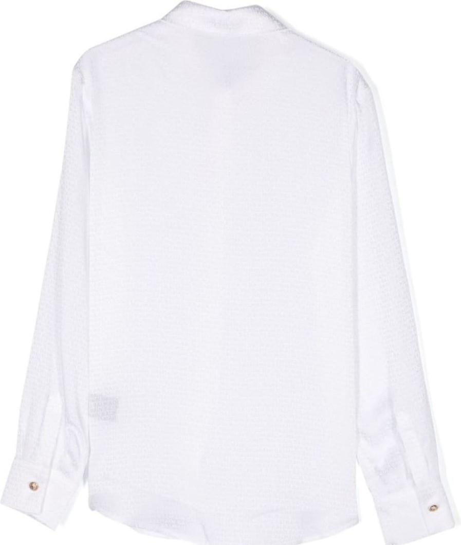 Kids Balmain Blouses | Balmain Shirt White Wit