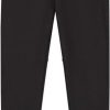 Kids Malelions Broeken | Malelions Split Trackpants - Black/Green Zwart