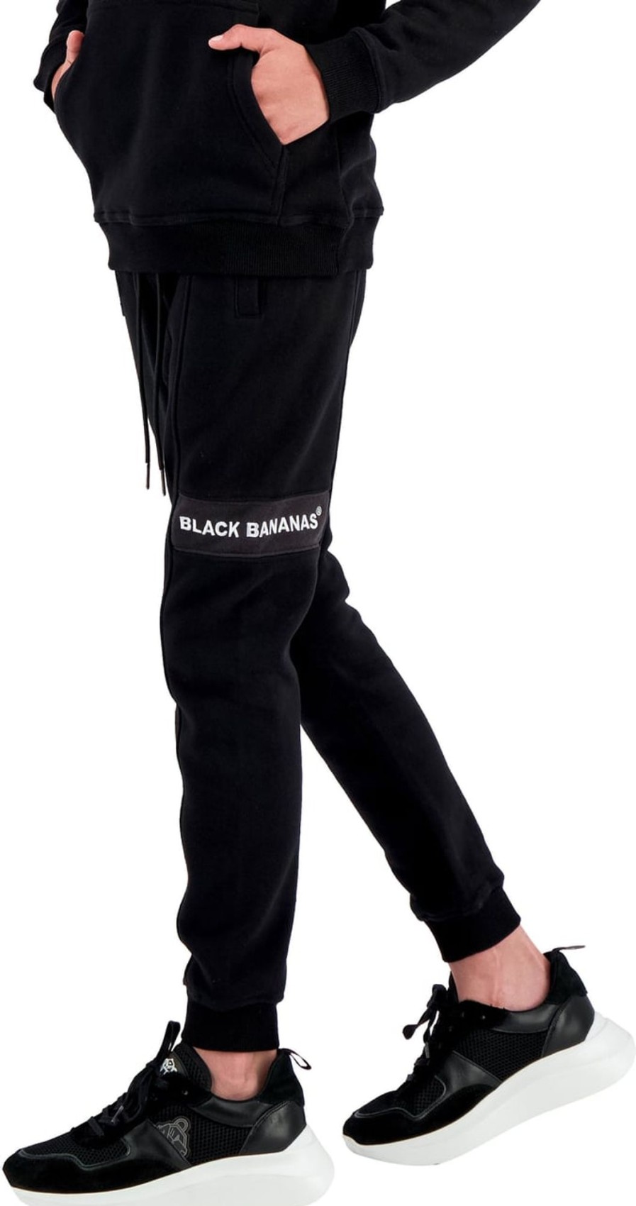 Kids Black Bananas Sets | Black Bananas Black Bananas Junior Commander Sweatsuit Zwart