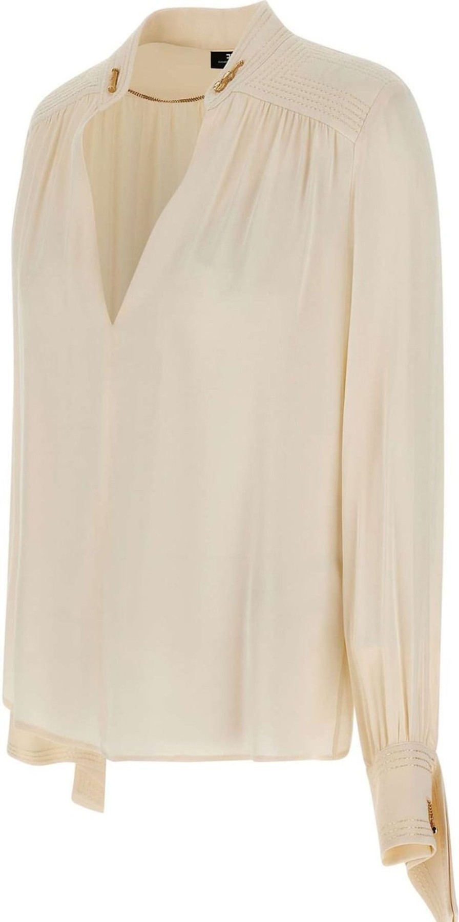 Dames Elisabetta Franchi | Elisabetta Franchi Blouse Beige Beige