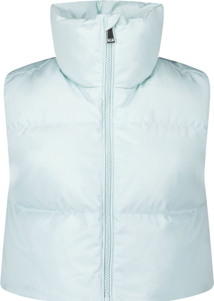 Dames Airforce | Airforce Sport Cropped Bodywarmer Pastel Blue Blauw