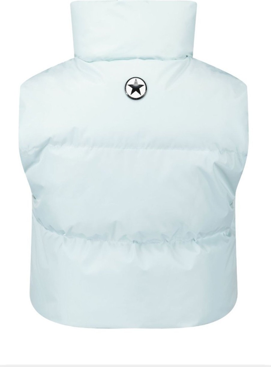 Dames Airforce | Airforce Sport Cropped Bodywarmer Pastel Blue Blauw