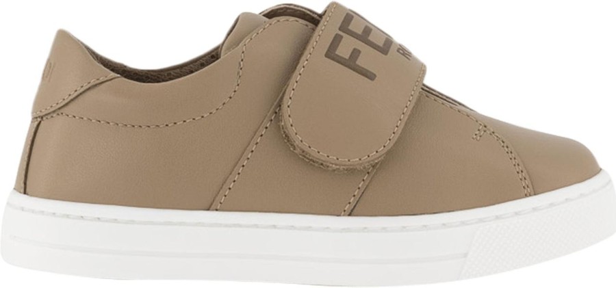 Kids Fendi Sneakers | Fendi Fendi Kinder Unisex Sneakers Beige Beige