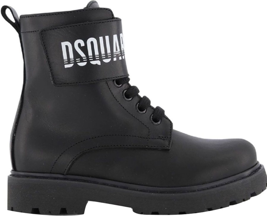 Kids Dsquared2 Schoenen | Dsquared2 Meisjes Laars Zwart