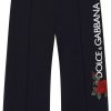 Kids Dolce & Gabbana Broeken | Dolce & Gabbana Pantalone Black Zwart