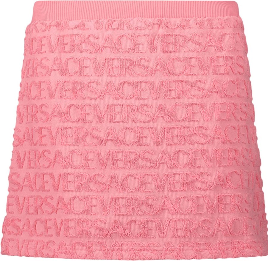 Kids Versace Rokken | Versace Versace Kinder Meisjes Rok Roze Roze