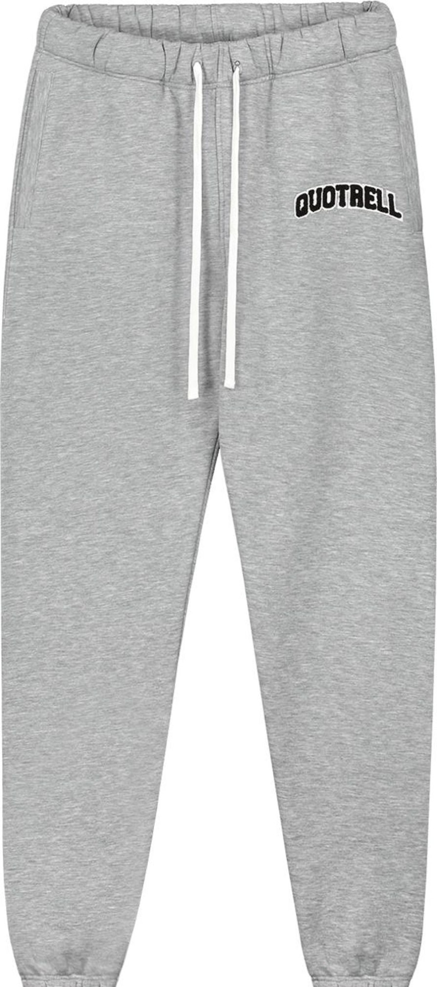 Heren Quotrell | Quotrell University Pants | Grey Melee/White Grijs