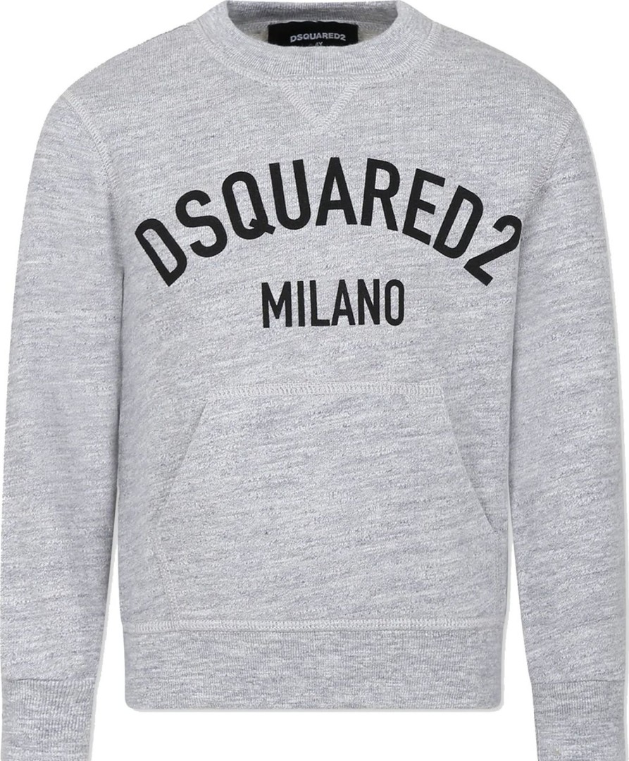 Kids Dsquared2 Truien | Dsquared2 Relax Felpa Sweater Grijs