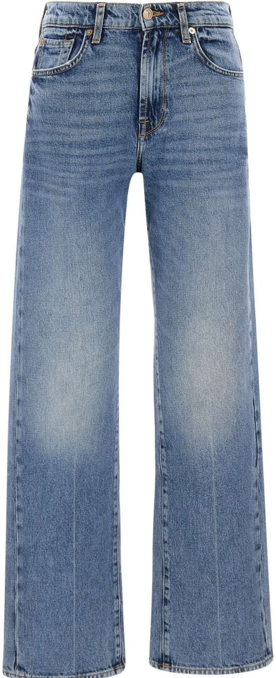 Dames 7 For All Mankind | 7 For All Mankind Jeans Blue Blauw