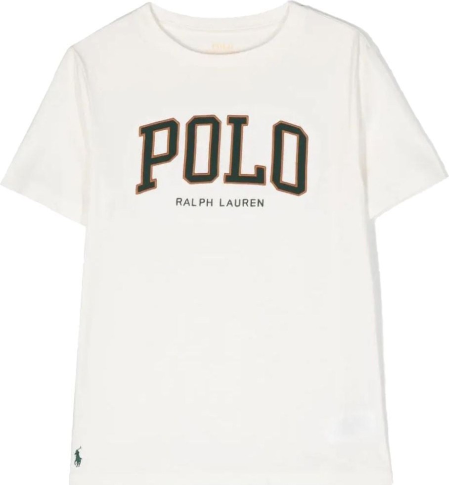 Kids Ralph Lauren T-Shirts | Ralph Lauren Ss Knit Tshirt Green Groen