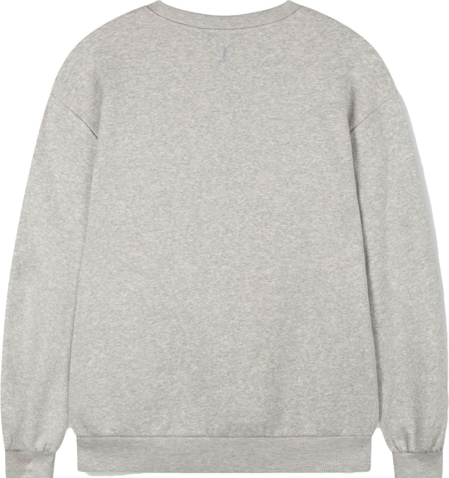 Dames ALIX | Alix Oversized Logo Sweater Grijs