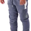 Kids Black Bananas Broeken | Black Bananas Jr Stripe Sweatpants Grijs