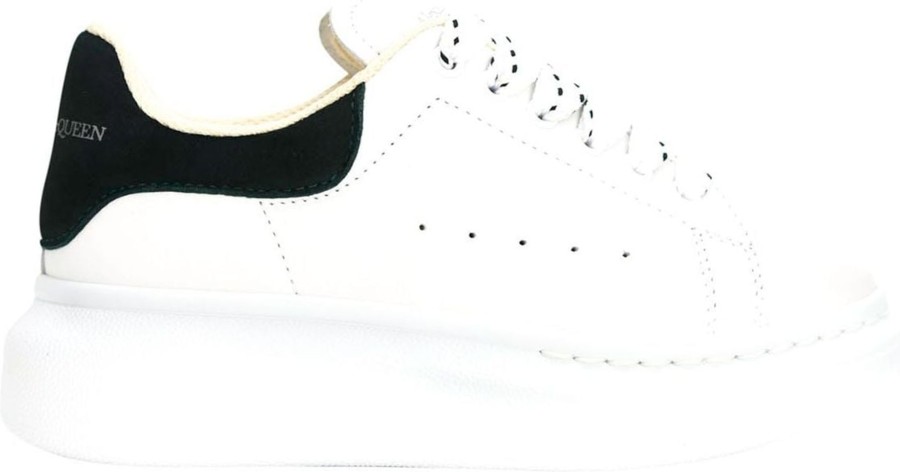 Kids Alexander McQueen Sneakers | Alexander Mcqueen Molly Sneaker Wit-Groen Wit